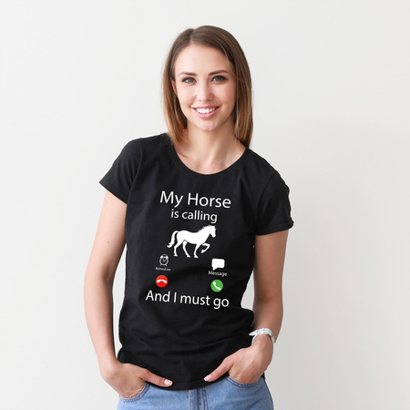 York Horse Calling Damen T-Shirt