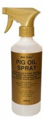 Pig oil spray Gold Label do pielęgnacji nóg i szczotek na nogach