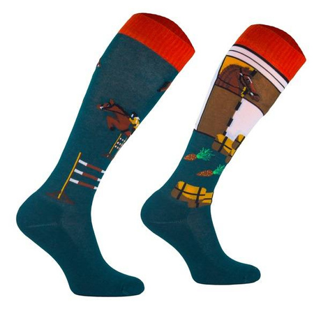 Podkolanówki Comodo wzorowane