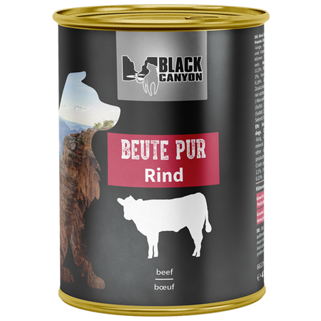 BLACK CANYON "Beute Pur" mit Rind 410 g