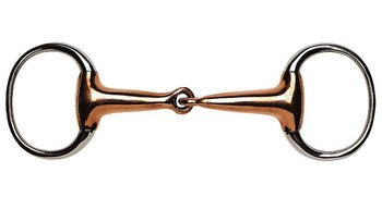 Wędzidło Feeling oliwkowe miedziane (21mm) puste