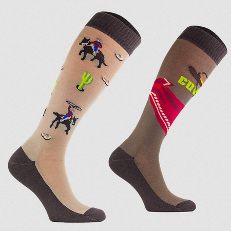 Podkolanówki Comodo wzorowane