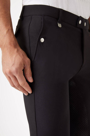 Horze Grand Prix Reithose mit Vollbesatz für Herren mit Silikon