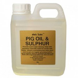 Pig oil and sulphur Gold Label płyn ochronny do nóg