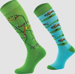 Podkolanówki Comodo wzorowane