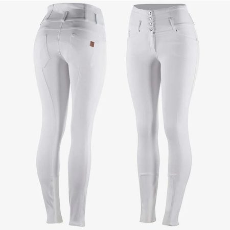 Horze Tara Damen Reithose mit Silikonvollbesatz und hohem Bund 