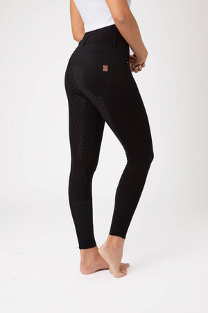 Horze Tara Damen Reithose mit Silikonvollbesatz und hohem Bund
