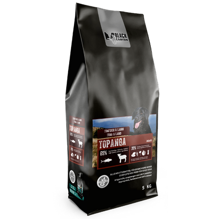 Karma sucha dla psa Black Canyon Topanga Tuńczyk i Jagnięcina 5 kg