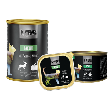 Menü mit Wild & Kürbis 200 g