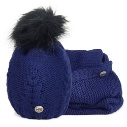 Wintermütze mit Schal Horsenjoy Mirella