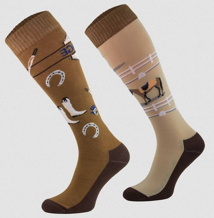 Podkolanówki Comodo wzorowane