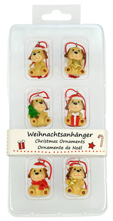 Weihnachtsanhänger HR Hunde