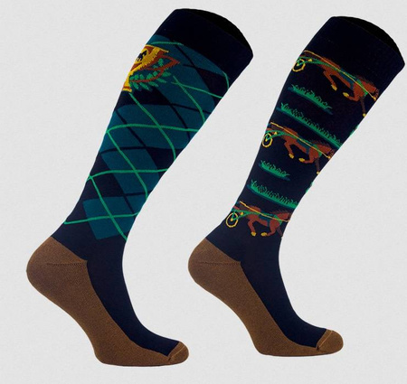 Podkolanówki Comodo wzorowane