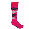 Reitsocken York Karo Kniestrümpfe