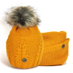 Wintermütze mit Schal Horsenjoy Mirella