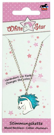 Stimmungshalskette HR White Star