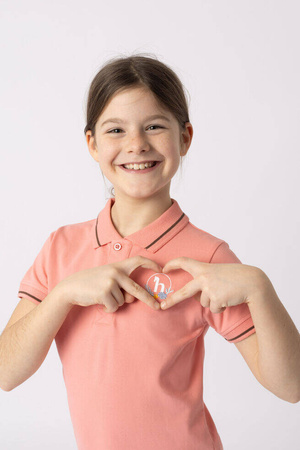 Horze Sohra Kinder Funktions Poloshirt