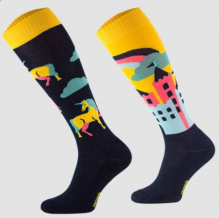 Podkolanówki Comodo wzorowane