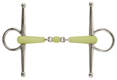 Schenkeltrense York Geschmacktrense doppelt gebrochen 