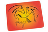 3-in-1-Mousepad aus Mikrofaser HR mit Pferden