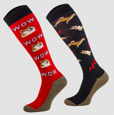 Podkolanówki Comodo wzorowane