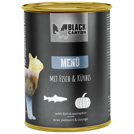 Menü mit Fisch & Kürbis 410 g