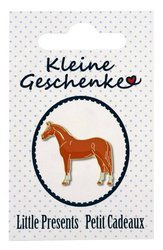 Przypinka w opakowaniu HR Koń kasztan