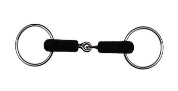 Wędzidło Feeling gumowe łamane grube