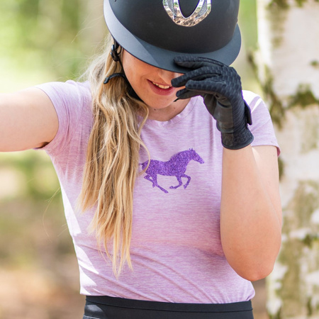York Glitter Horse Damen T-Shirt