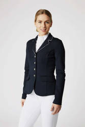 Frak Horze z lamówką czarny 40