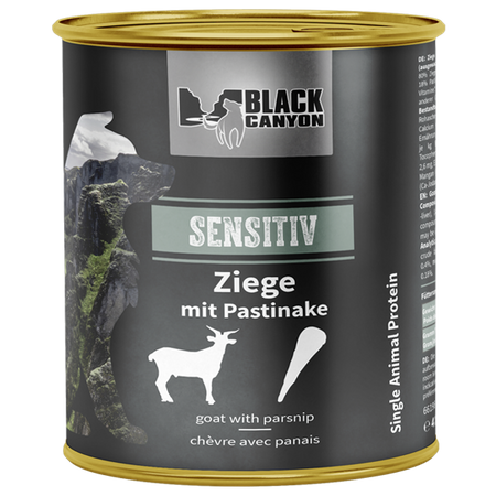 BLACK CANYON "Sensitiv" Ziege mit Pastinake 820 g