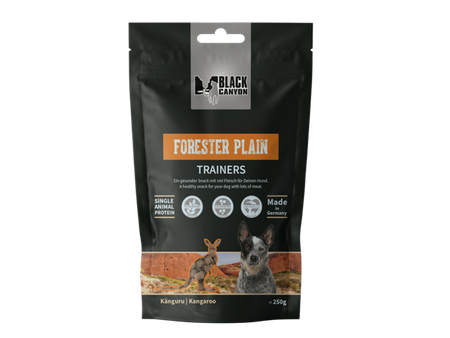Smakołyki dla psa Black Canyon Forester Plain Kangur 250 g