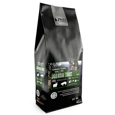 Karma sucha dla psa Black Canyon Joshua Tree Królik i Wieprzowina 14 kg