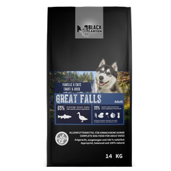 Great Falls Trockenfutter Forelle & Ente 14 kg