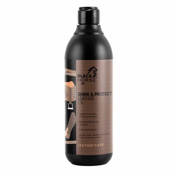 Shine&Protect Leather Oil Black Horse