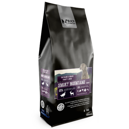 Karma sucha dla psa Black Canyon Smoky Mountains Indyk i Jeleń 5 kg